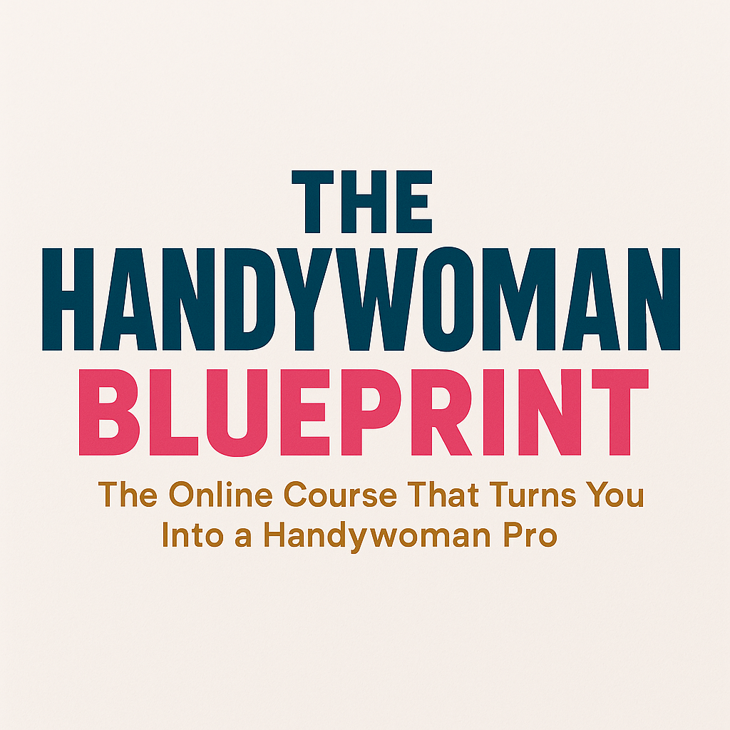 The Handywoman Blueprint course